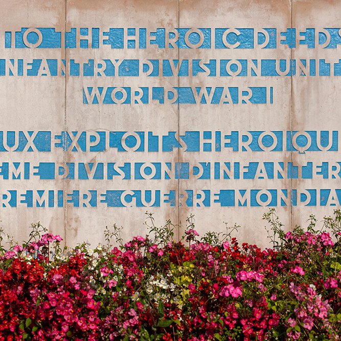 Monument de la 3<sup>e</sup> Division à Château-Thierry © Rémy SALAÜN - Tous droits réservés