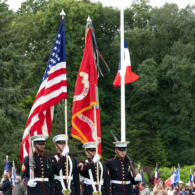 Cimetière militaire Américain de Belleau - 2022 © Rémy SALAÜN - Tous droits réservés