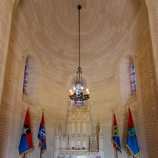 Chapel of American military cemetery of Belleau © Rémy SALAÜN - All rights reserved