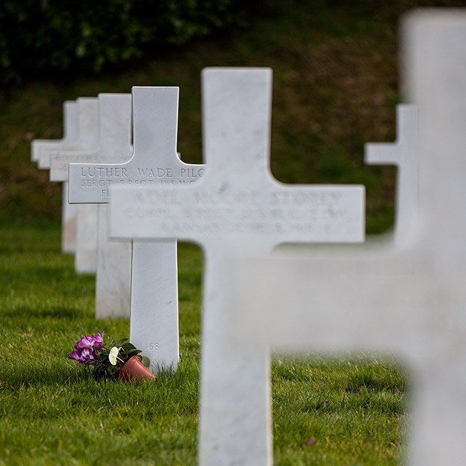 Cimetière militaire Américain de Belleau © Rémy SALAÜN - Tous droits réservés
