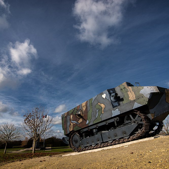 French Tank monument © Rémy SALAÜN - All rights reserved