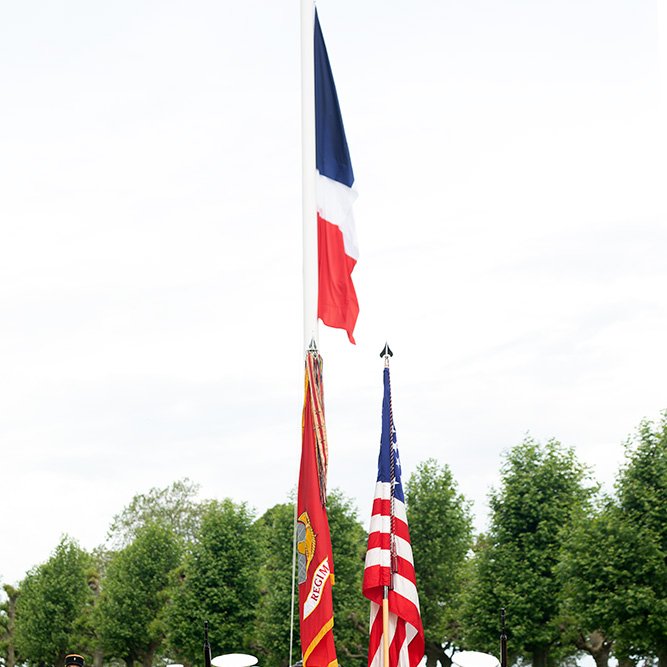 Cimetière militaire Américain de Belleau - 2024 © Rémy SALAÜN - Tous droits réservés
