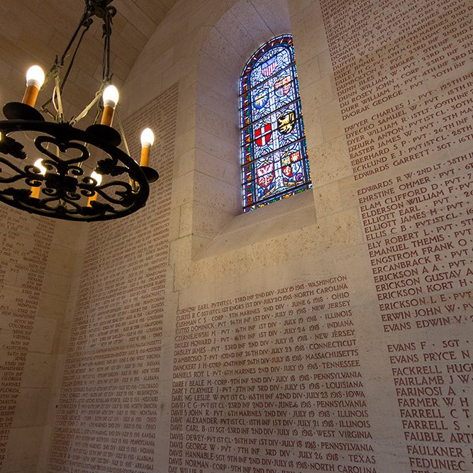 Chapel of American military cemetery of Belleau © Rémy SALAÜN - All rights reserved